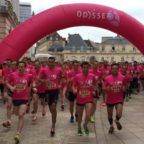 Odyssea Dijon 2016 - 7 500 participants et 50 200 € reversés