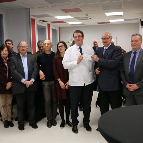 Remise de chèque Lions Club