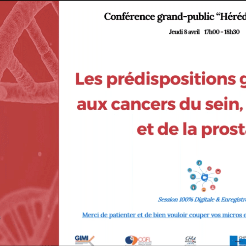 Conférence-hérédité et cancer